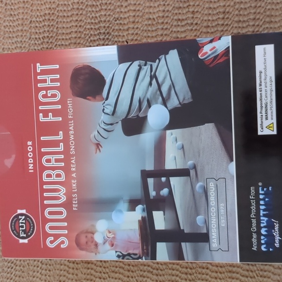 *Reserved* Indoor Snowball Fight new - Picture 2 of 5